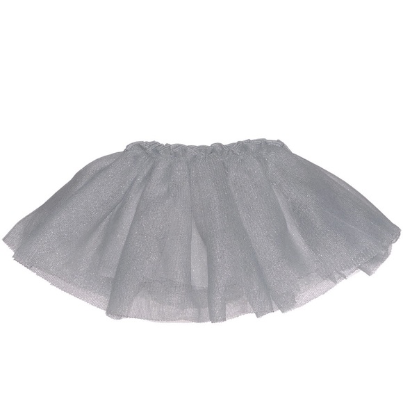 023 Gymboree Sparkly Grey Tulle Skirt - Picture 1 of 2